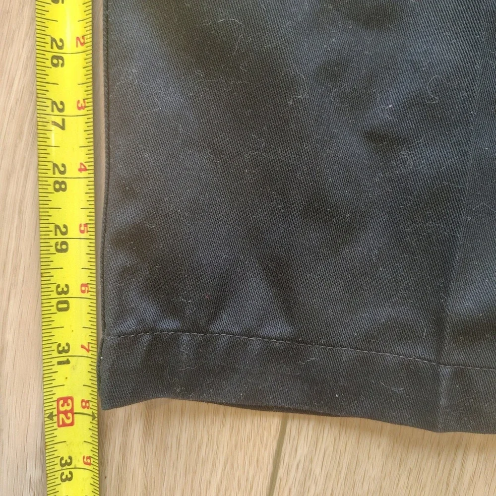 Carhartt B290 BLK Mens Black‎ Blended Twill Work Pants 40x32 Straight Leg